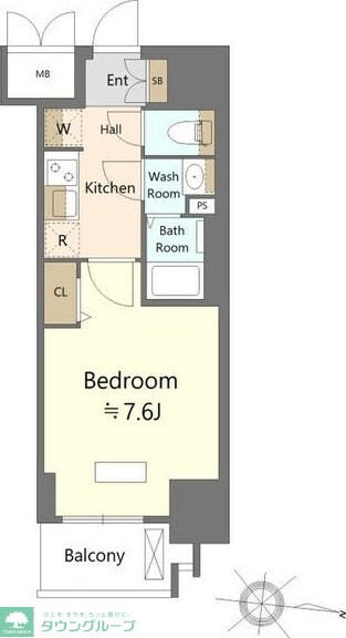 SHOKEN Residence名古屋<太閤通>の物件間取画像