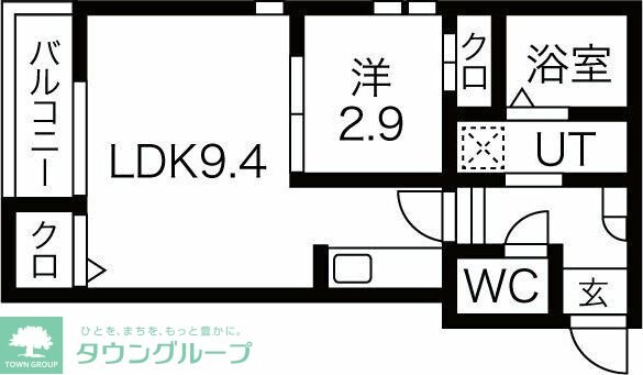 グランティック サンメゾン新瑞の物件間取画像