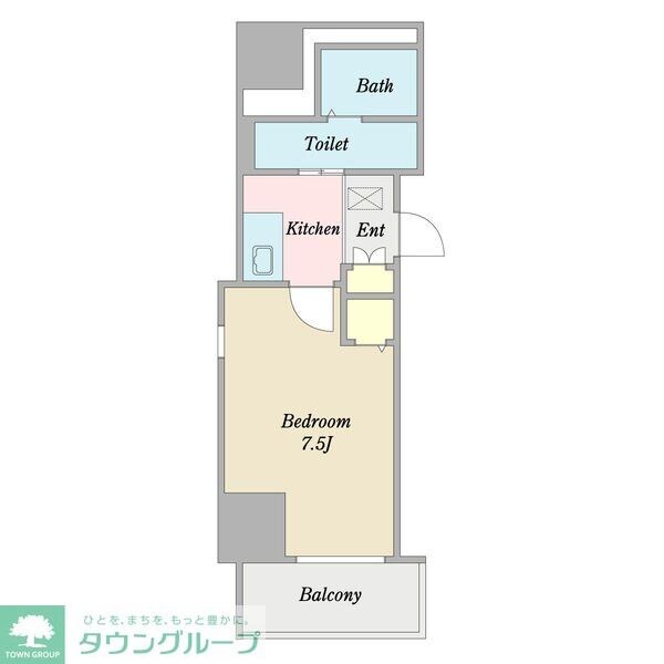 アルテミス平和の物件間取画像