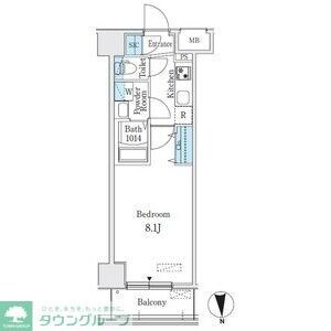 プレイズシード名駅北の物件間取画像
