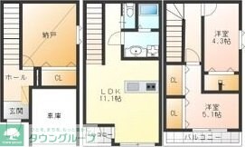 リリアム正木の物件間取画像