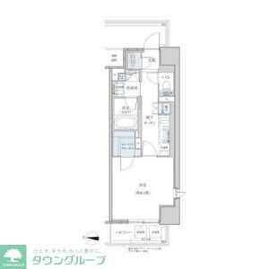 パークアクシス名駅南グランデの物件間取画像