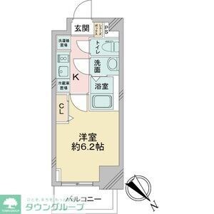 アステリ鶴舞テーセラの物件間取画像