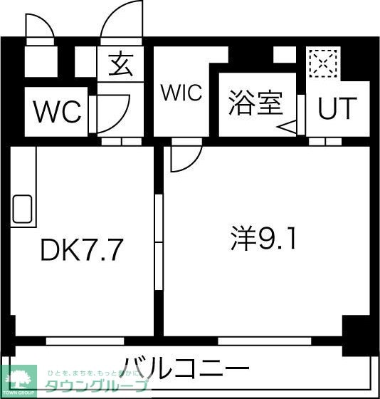 Casone asso(カゾーネアッソ)の物件間取画像