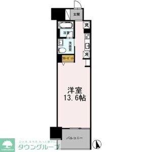 カスタリア伏見の物件間取画像