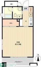 リバーフロントレジデンスの物件間取画像