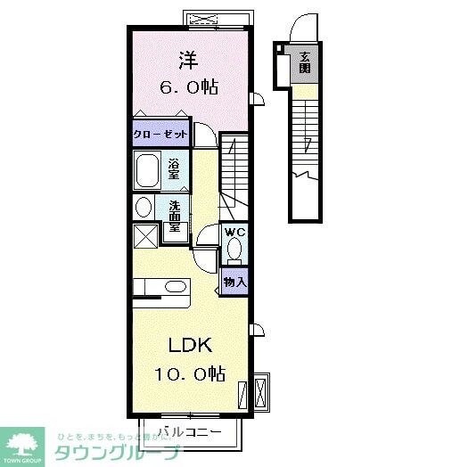 Zeus II (ゼウス)の物件間取画像