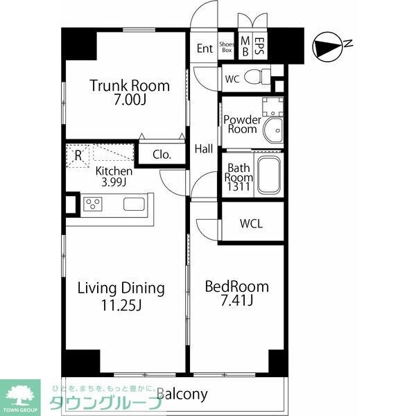 GRANDUKE上前津の物件間取画像