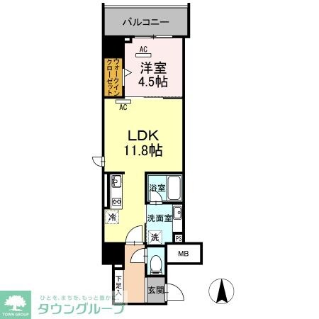 ダイワシティー中村公園の物件間取画像