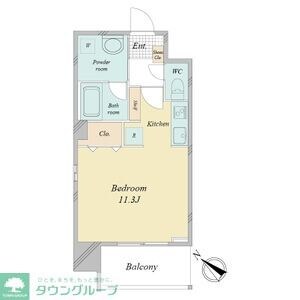 FRENCIA NOIE名駅の物件間取画像