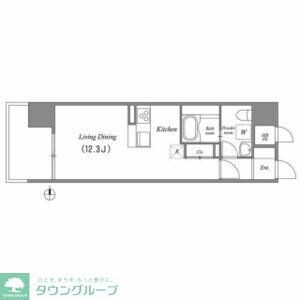 Gramercy Shirakawa Koenの物件間取画像