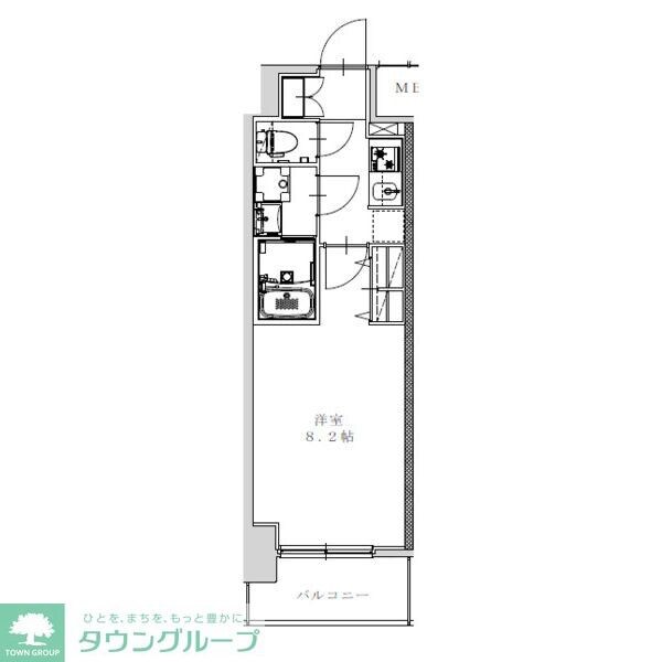 S-RESIDENCE金山altano(アルターノ)の物件間取画像