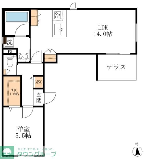 フローラエムの物件間取画像