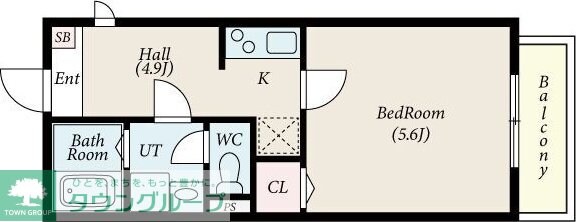 Gallery庄内通(ギャラリーショウナイドオリ)の物件間取画像