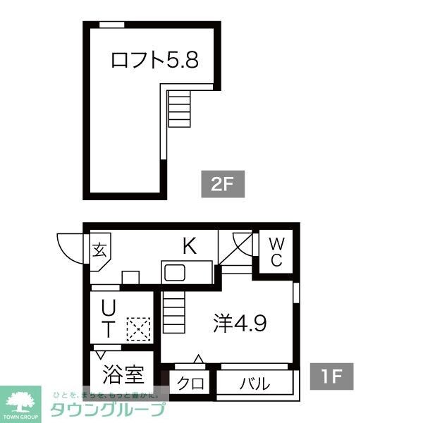 アッシュコート名古屋の物件間取画像