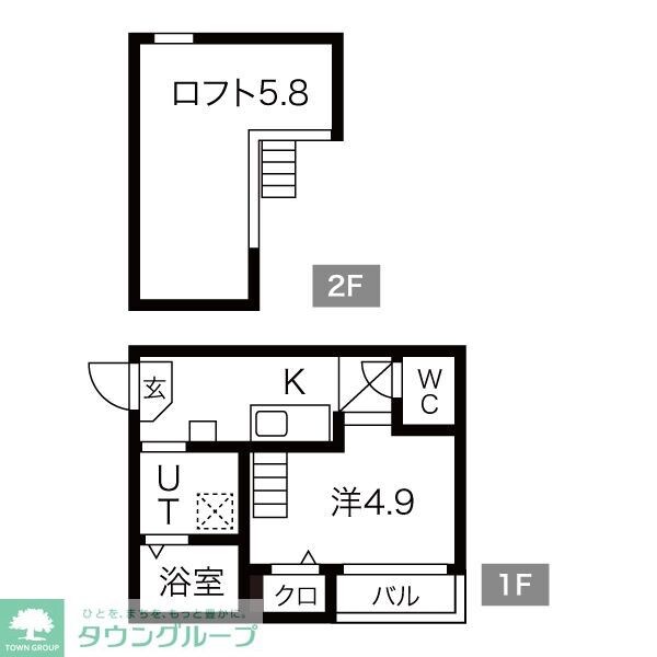 アッシュコート名古屋の物件間取画像