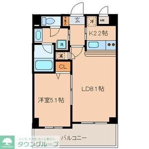 FS.幅下の物件間取画像