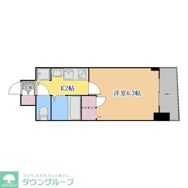プレサンス大須観音駅前サクシードの物件間取画像