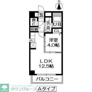 セントラル ケーズの物件間取画像
