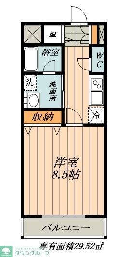 Castle Hills 柳ヶ瀬の物件間取画像