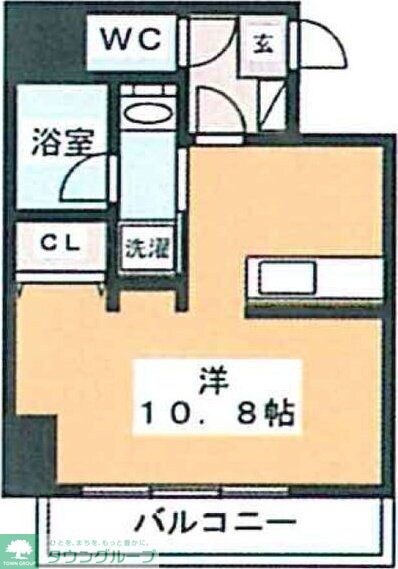 ラグゼナ浄心の物件間取画像