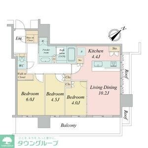 NAGOYA the TOWERの物件間取画像