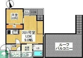 Grandtic Residence堀田の物件間取画像