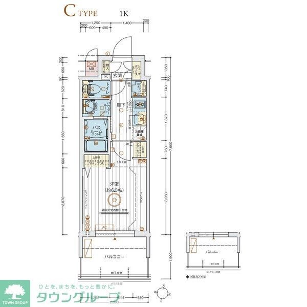 エステムコート名古屋セントリアの物件間取画像