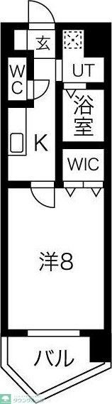 THE BAY FLAT(ザベイフラット)の物件間取画像