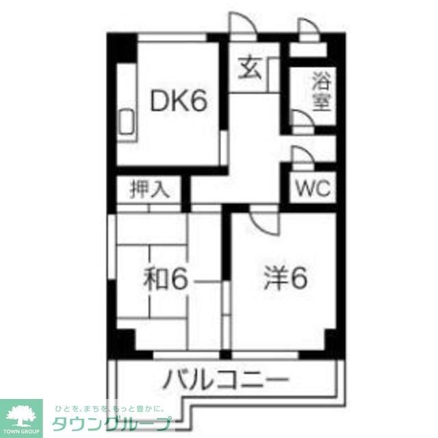 めぞん平成の物件間取画像