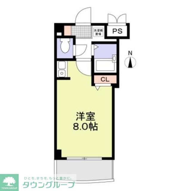 グランヴィア徳川の物件間取画像