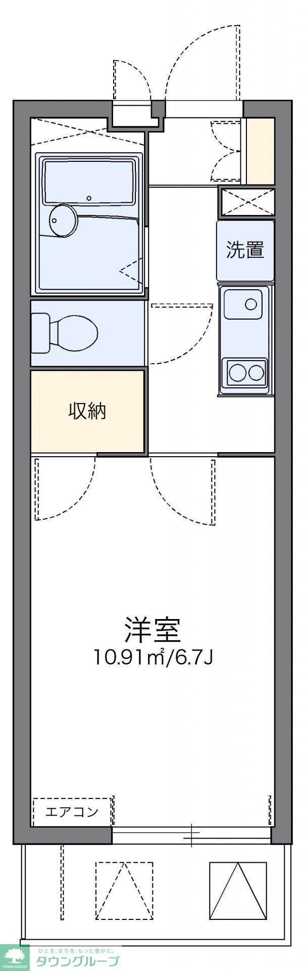 レオパレス大幸の物件間取画像