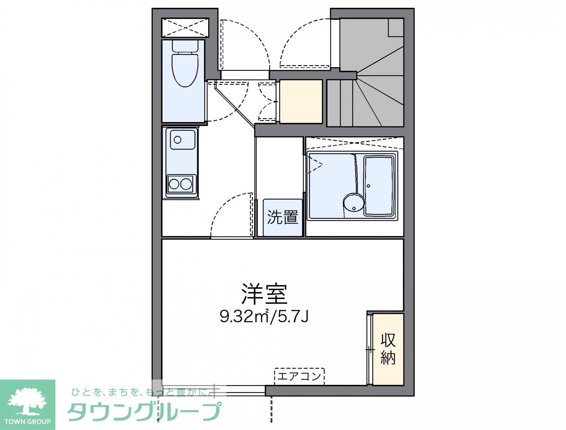 レオネクストらんの物件間取画像
