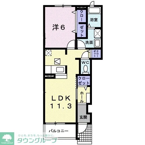 GRACE Kの物件間取画像