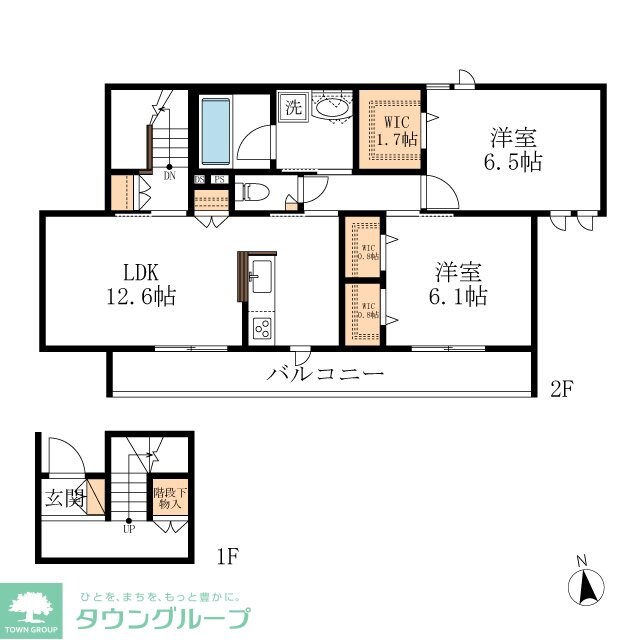 Fika Kisogawaの物件間取画像