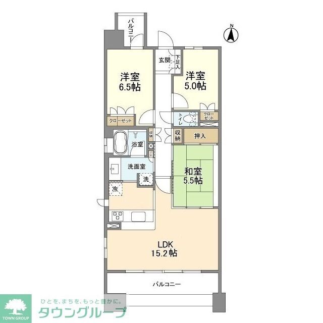 SS.FLAT桜山の物件間取画像