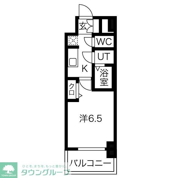 SOLメイクス新栄の物件間取画像