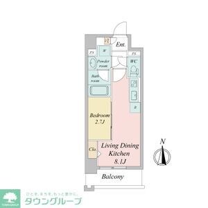 ポルタニグラ大須の物件間取画像