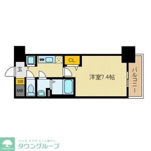 プレサンス久屋大通公園エアリーの物件間取画像