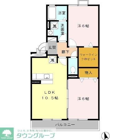 カーサ フェリーチェ IIの物件間取画像