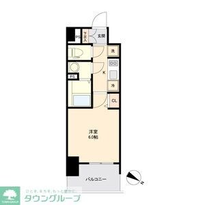 アステリ鶴舞トゥリアの物件間取画像