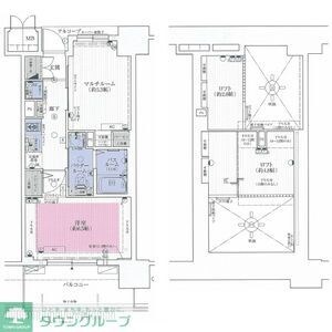 エステムコート名古屋駅前COREの物件間取画像