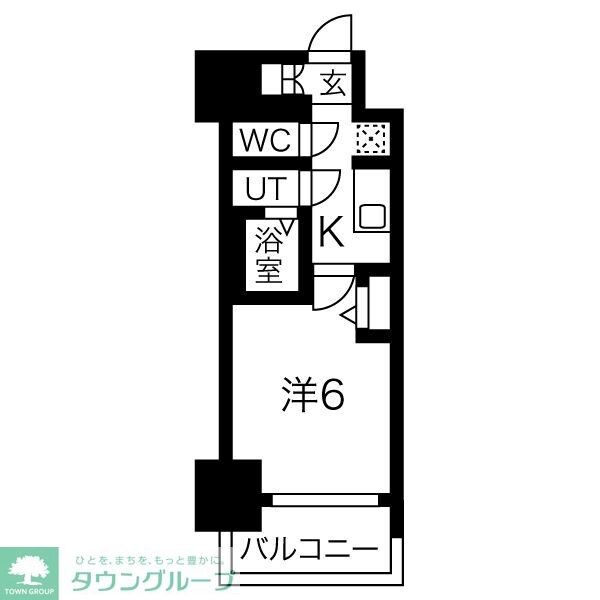 プレサンスNAGOYAシティオの物件間取画像