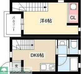 ボンヌール川名の物件間取画像