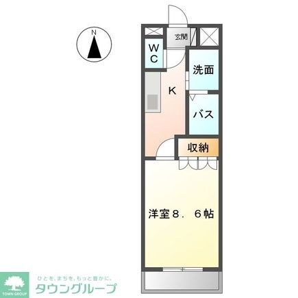 ドエル山王の物件間取画像