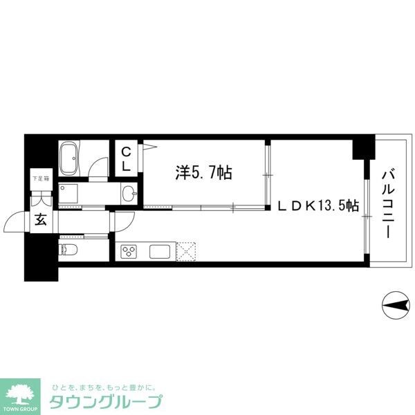 ラヴィータ泉の物件間取画像