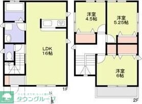 ガーデンパスAの物件間取画像