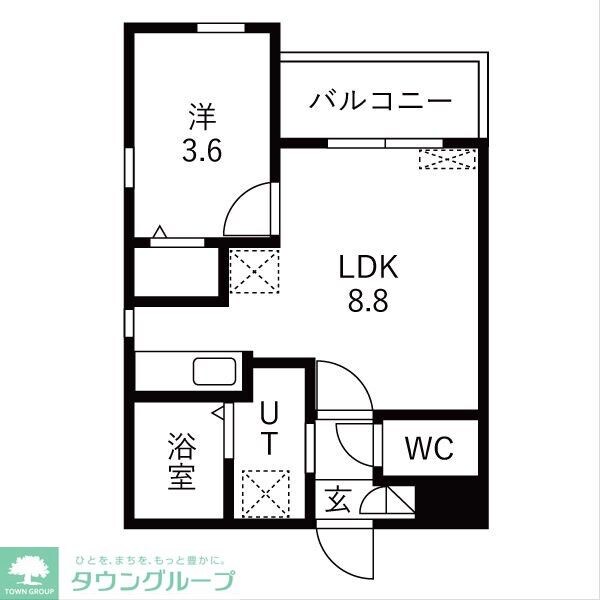 Cherim中村公園Onyxの物件間取画像
