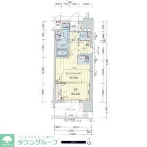 プレサンスNAGOYA本陣の物件間取画像