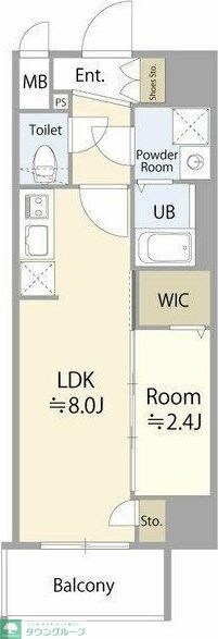 エスリード大曽根プレシャスの物件間取画像